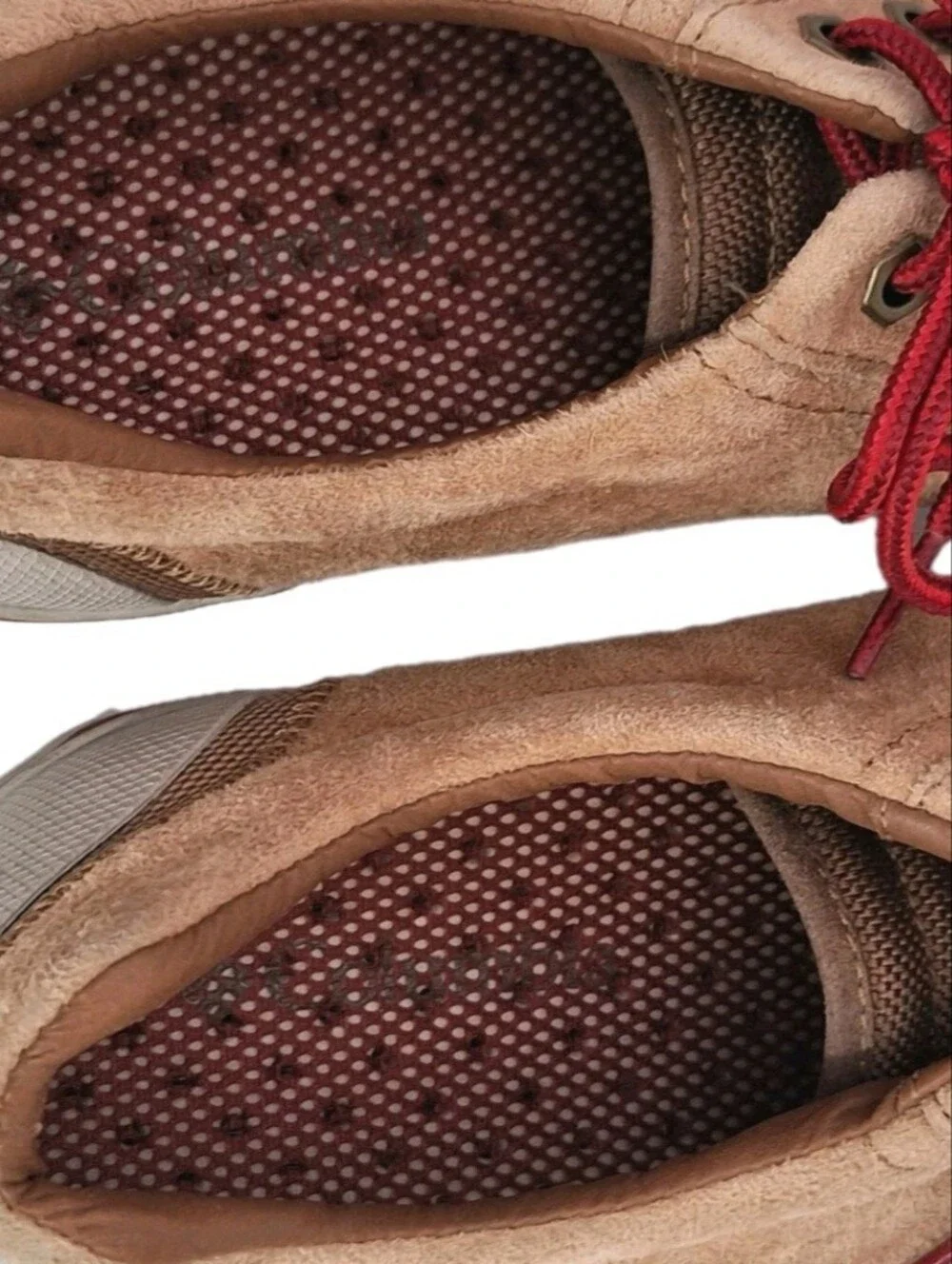 Columbia brown suede